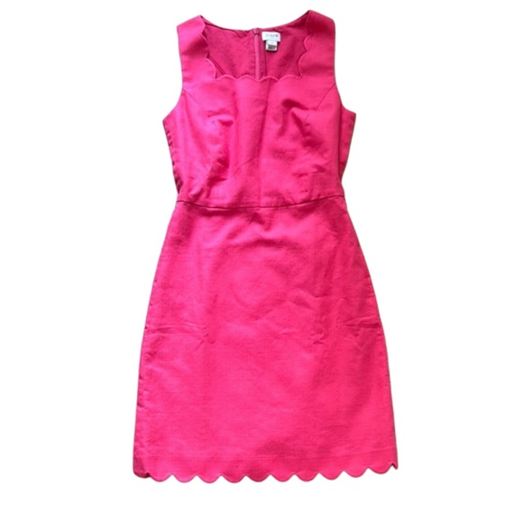 J. Crew Pink Sleeveless Sheath Cocktail Dress - Picture 1 of 4